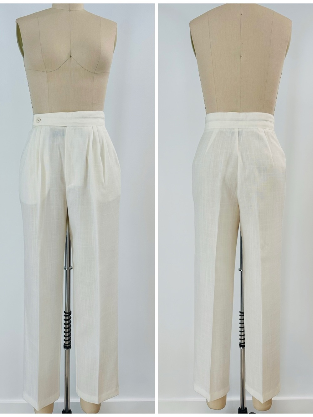 Vintage 80’s Pleated High Waist Trousers